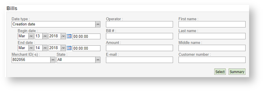 Documentations English > Bills search > billE24.PNG