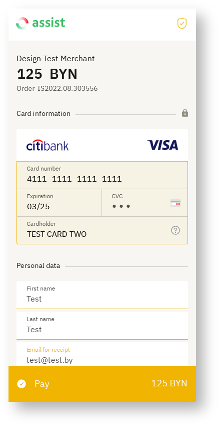 Documentations English Bel > Additional options for changing the appearance of payment pages > yellowmengbel.png